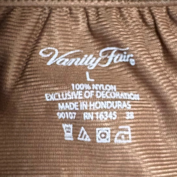 NWT Vanity Fair Leopard Print Pajama Set in Brown and Black Size L - Picture 6 of 9